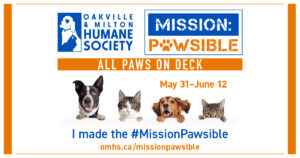 I made the Mission Pawsible Facebook post
