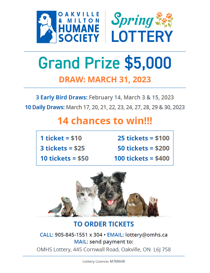 Spring 2023 Lottery Fall 2022 Lottery Poster